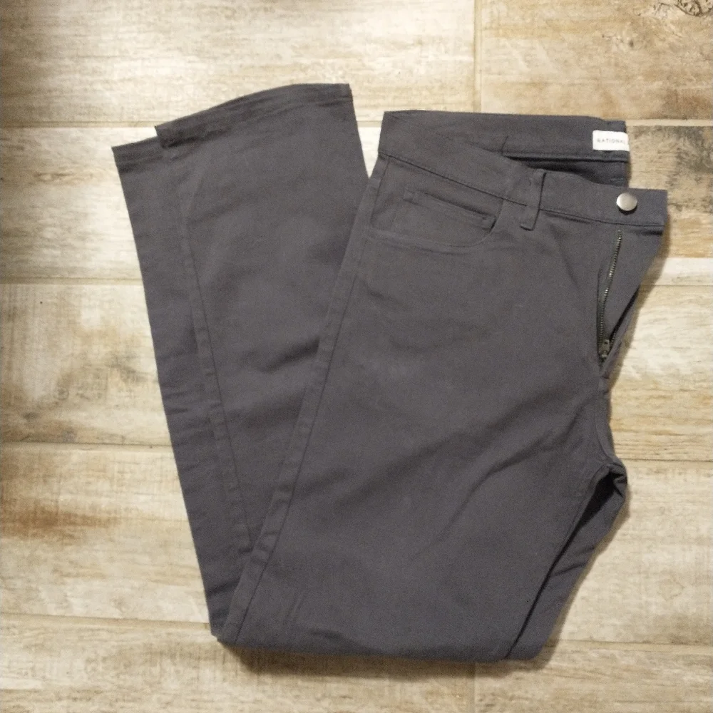 National Standards 5 Pocket Slim Straight Chinos - Picture 3 of 7